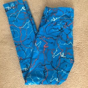 Lularoe OS America leggings